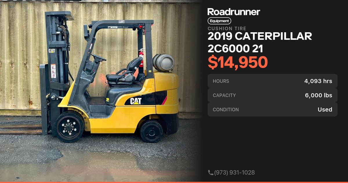 2019 CATERPILLAR 2C6000 21 | Roadrunner Equipment